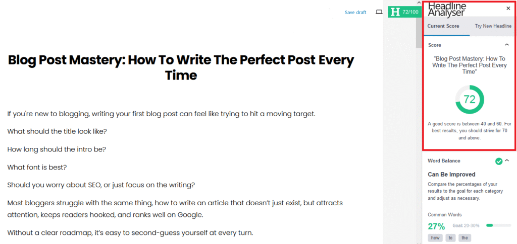 Blog-Post-Title-Analyser