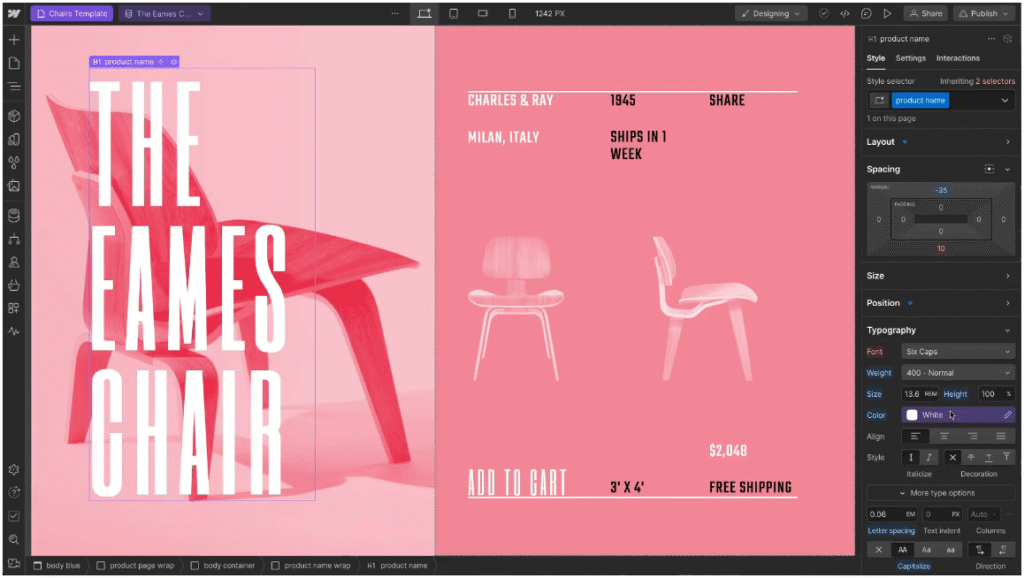 Webflow-Ecommerce-User-Experience