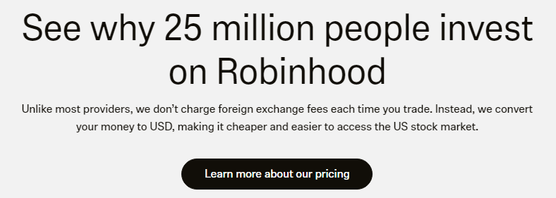 Robinhood-Advantages