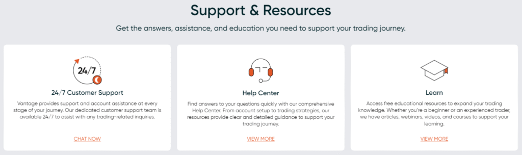 Vantage-Customer-Support